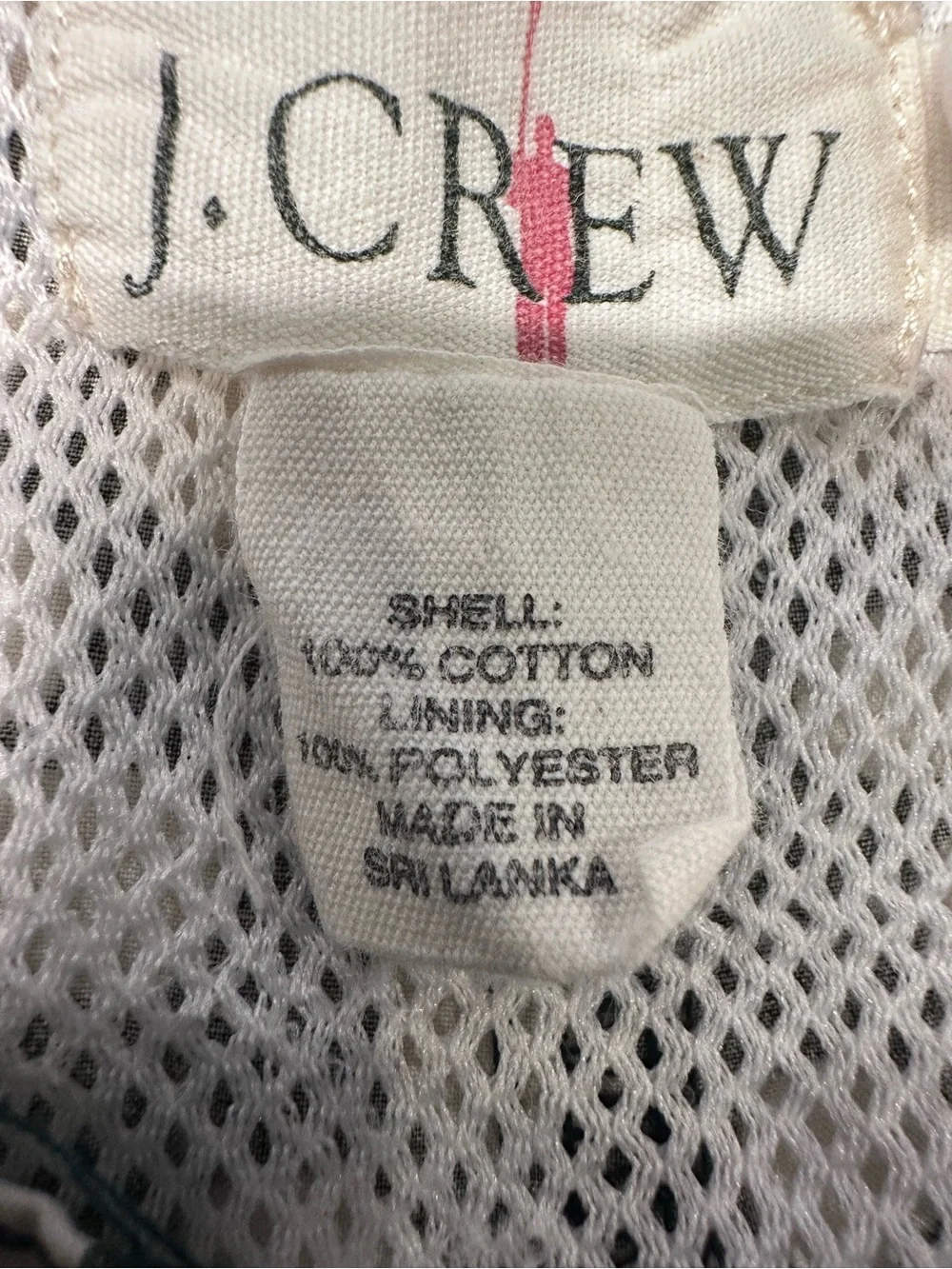 J. Crew Men’s Olive Green & White Polka Swim Trunks